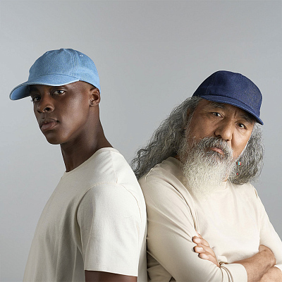 Бейсболка IRAYA, 5 клиньев, металлическая застежка