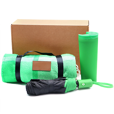 Подарочный набор AUTUMN MOOD, зелёный (Зеленый)