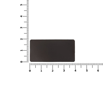 Значок Magnet Matto, серый металлик