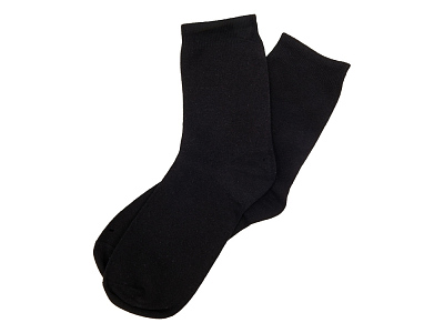 Носки однотонные Socks мужские (Чёрный)