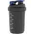 Спортивный шейкер с контейнером Tonus, черно-синий - Фото 6