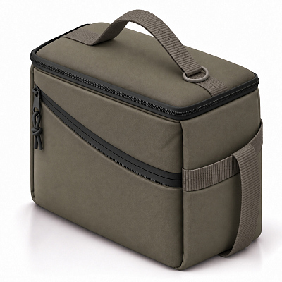 Изотермическая сумка-холодильник Neo Classic c контрастной молнией