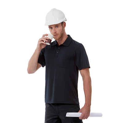 Поло CoolPower PRO Polo, темно-синий (Тёмно-синий)