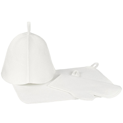 Набор для бани «Парилка», ver.2  (Белый)