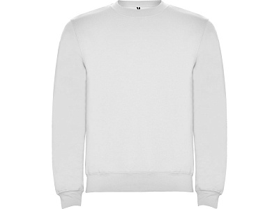 Свитшот с начесом Clasica унисекс (Белый)