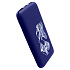 Внешний аккумулятор Kugo, 10000 mAh с подсветкой гравировки, синий - Фото 4