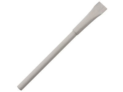 Ручка из переработанной бумаги с колпачком Recycled (Светло-серый)