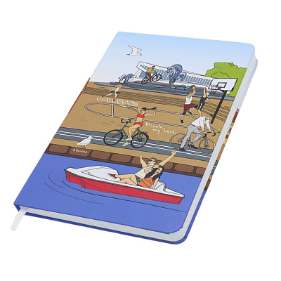 Записная книжка A6 Dziuna Немига в линейку 10,5 x 16 см (Немига)