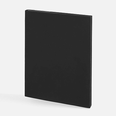 Ежедневник Flat Maxi, недатированный, черный (Чёрный)