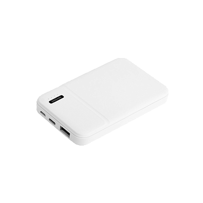 Внешний аккумулятор с подсветкой Skyline Plus 10000 mAh  (Белый)