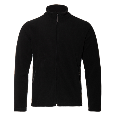 Толстовка унисекс STAN на молнии микрофлис 200, 21 (Чёрный)