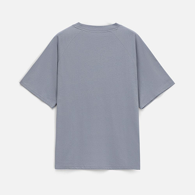 Футболка унисекс оверсайз T2, серая