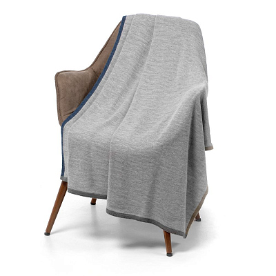 Плед Frontier, светло-серый (Серый)