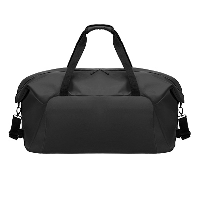 Сумка дорожная TORBER Mobi, чёрная, полиэстер 900D с PU покрытием, 65 х 37 х 34 см