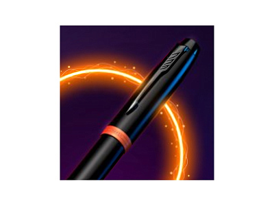Ручка-роллер Parker IM Vibrant Rings Flame Orange