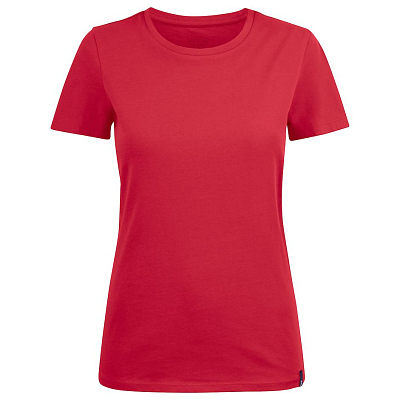 Футболка женская Ladies American U, красная (Красный)