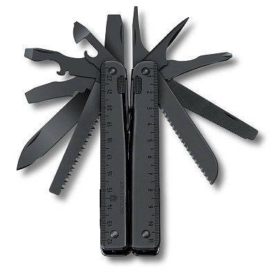 Мультитул VICTORINOX SwissTool BS 115 мм 286 г 29 функций чёрный в нейлоновом чехле
