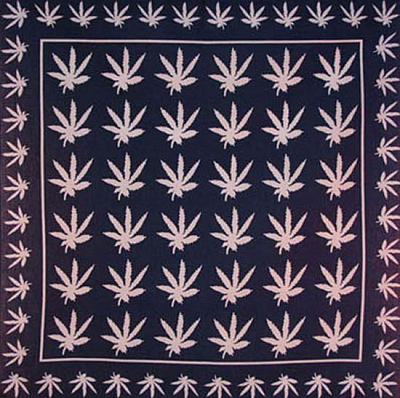 Банданы Павлины (Тёмно-синий)