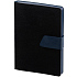Ежедневник Boom, недатированный, черный с синим - Фото 4