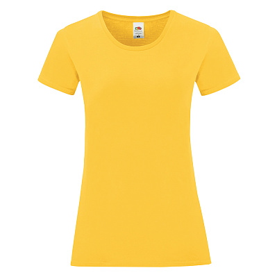 Футболка женская LADIES ICONIC 150 (Желтый)