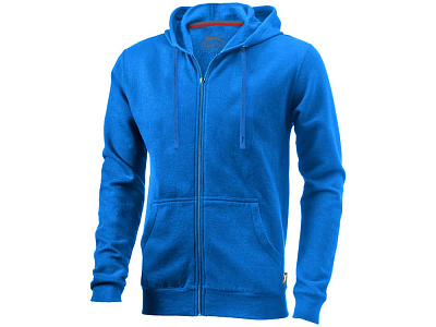 Толстовка Open мужская с капюшоном (Небесно-голубой)