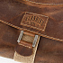 Сумка дорожная KLONDIKE Native, натуральная кожа в коричневом цвете, 52 х 25 х 35 см - Фото 4