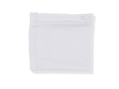 Эластичный браслет SPEED с карманом на молнии (Белый)