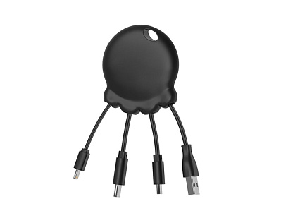 Внешний аккумулятор Octopus Booster, 1000 mAh (Черный)