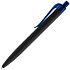 Ручка шариковая Prodir QS01 PRT-T Soft Touch, черная с синим - Фото 2