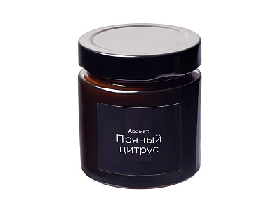 Свеча ароматическая Noella (Коричневый) Свеча ароматическая Noella (Коричневый)