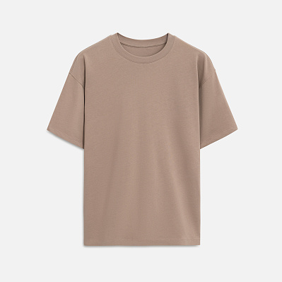 Футболка унисекс RUST NEO, 100% хлопок, 240 гр.  (мокко), размер XL/2XL (Бежевый)