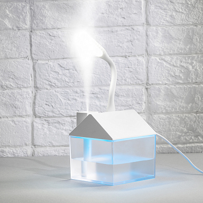 Светодиодный USB увлажнитель Home, белый