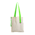 Шоппер Superbag с ремувкой 4sb (неокрашенный с салатовым) - Фото 3