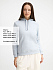 Толстовка женская Spencer Women, голубая - Фото 5