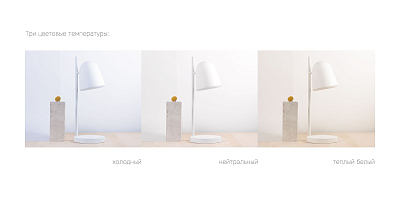 Настольный светильник с Беспроводной ЗУ Rombica LED L2