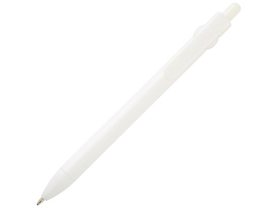 Ручка шариковая из переработанной пластмассы Fidget (Белый)