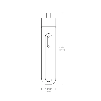 Аккумуляторная отвертка HOTO Screwdriver Lite, синий