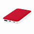 Внешний аккумулятор Fluffy, 5000 Mah, красный - Фото 4