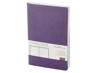 Ежедневник недатированный А5 Megapolis Velvet Flex (Фиолетовый)