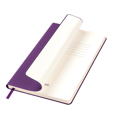 Ежедневник Spark недатированный, фиолетовый (без упаковки, без стикера) (Фиолетовый, бежевый)