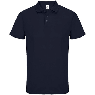 Рубашка поло унисекс Pitcher, кобальт (темно-синяя) (Тёмно-синий)
