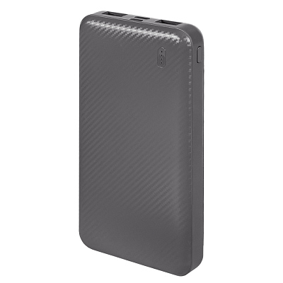 Универсальный аккумулятор Rib 10 (10000 мАч) , 13,5х6.8х1,5 см (Серый)