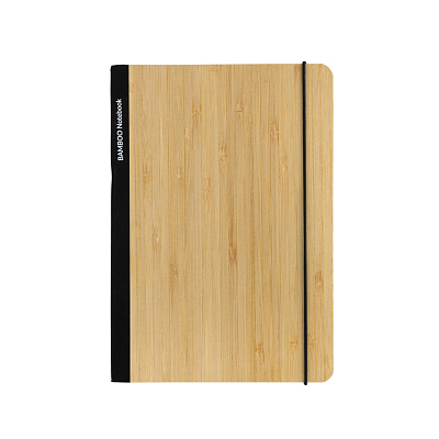 Блокнот Scribe с обложкой из бамбука, А5, 80 г/м²