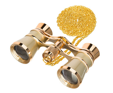 Театральный бинокль Broadway 325B  (Золотистый)