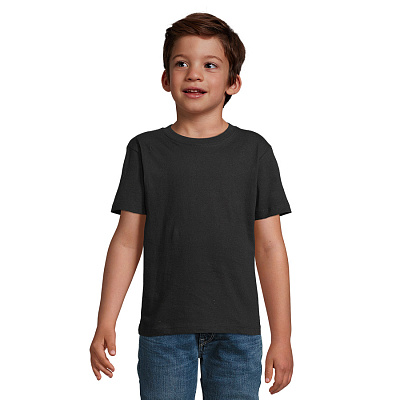 Футболка IMPERIAL KIDS 08А черный 100% хлопок 190г/м2 (Чёрный)