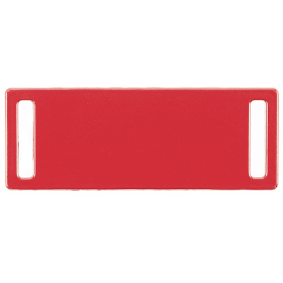 Шильдик металлический Kova  (Красный)