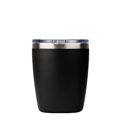 Подарочный набор Форгес (Forges), черный (шарф, термокружка)