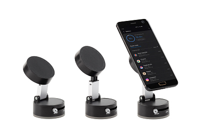 Набор "Ready Steady", серый с белым