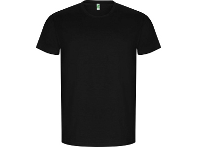 Футболка из органического хлопка Golden мужская (Чёрный)