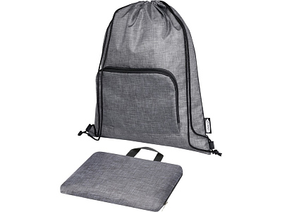 Складная сумка со шнурком Ash из переработанных материалов